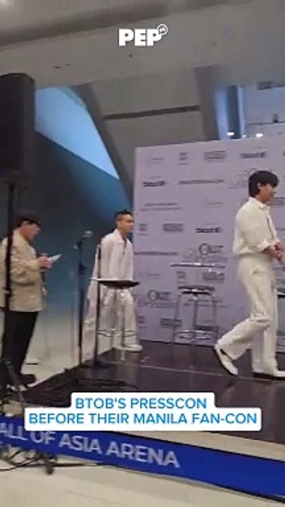 BTOB Manila Presscon