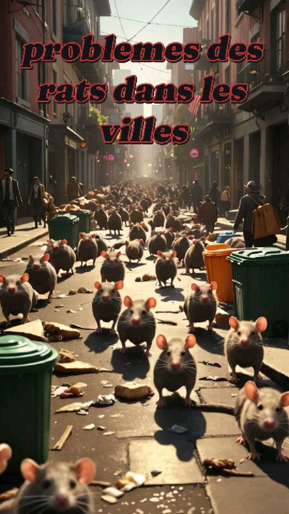 problèmes des rats en ville