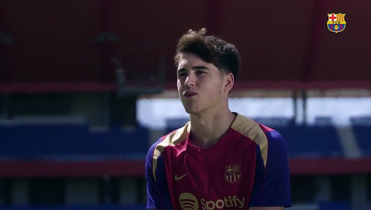 Pau Cubarsí habla de su primer clásico con el Barça