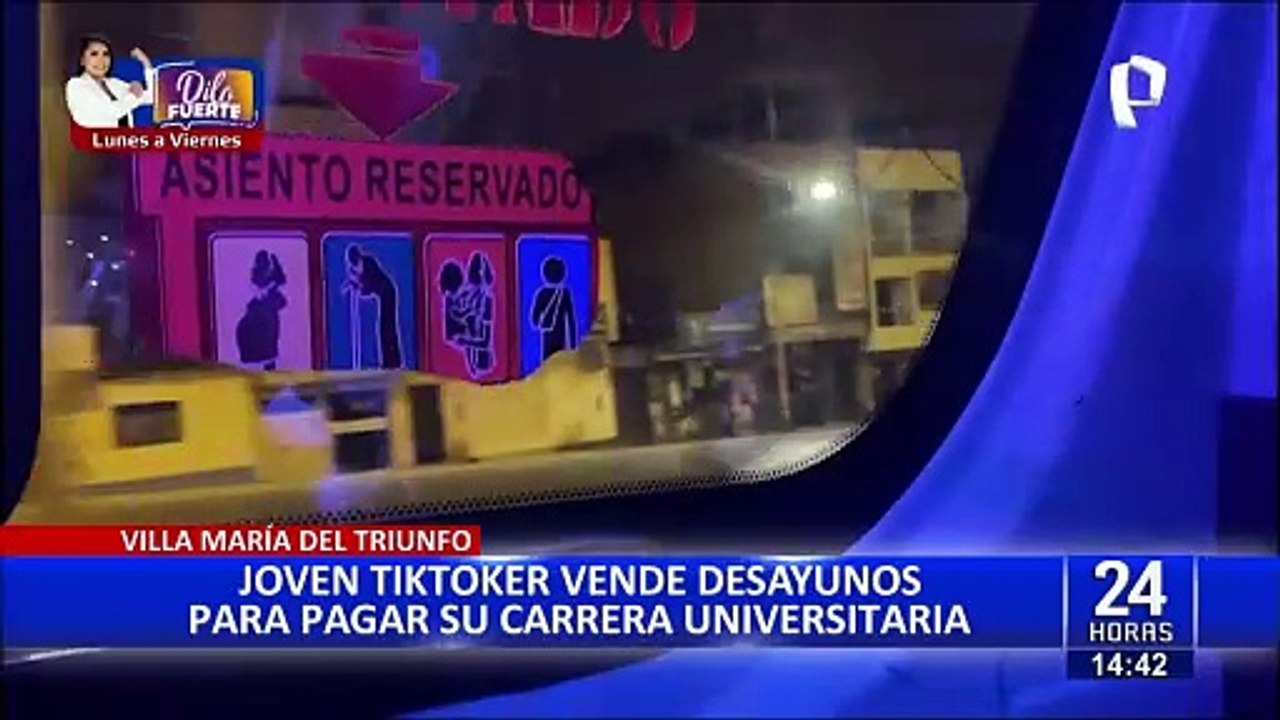 ¡Gran ejemplo! Tiktoker vende desayunos para pagar su carrera universitaria