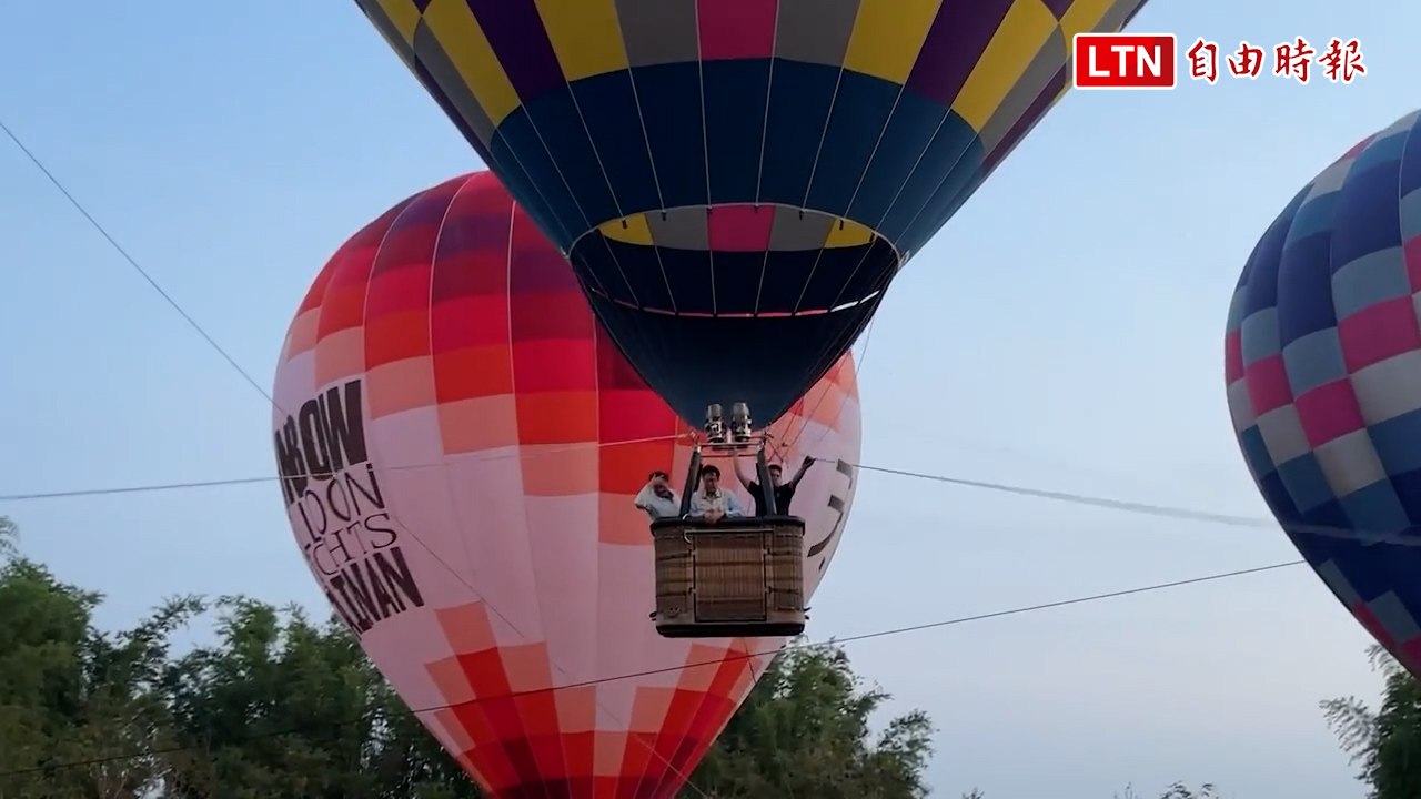 不必到台東！台南西拉雅森活節熱氣球嘉年華登場