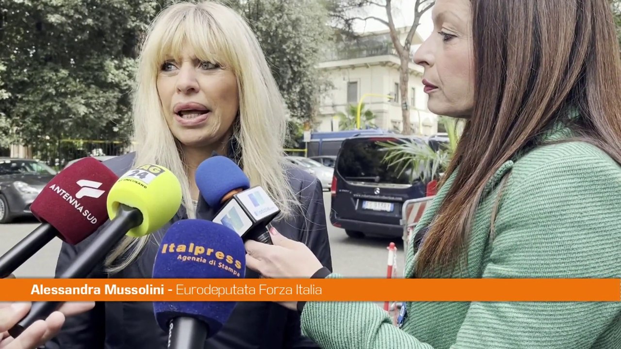 Aborto, Mussolini "Donne non vanno strumentalizzate"