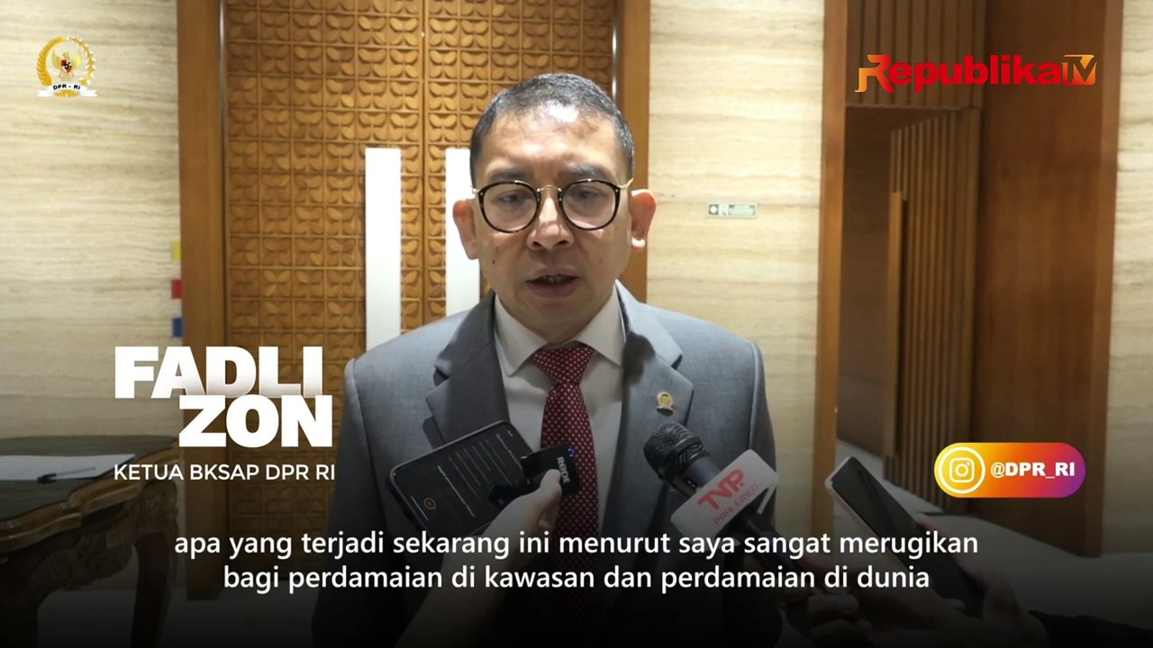 Konflik Iran-Israel, DPR: Perlu Deeskalasi Cegah Perang Meluas