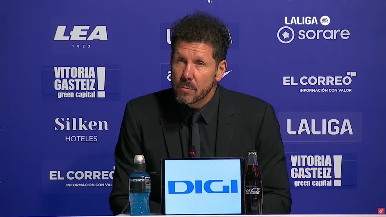 Simeone: "Me pone contengo por mi hijo"