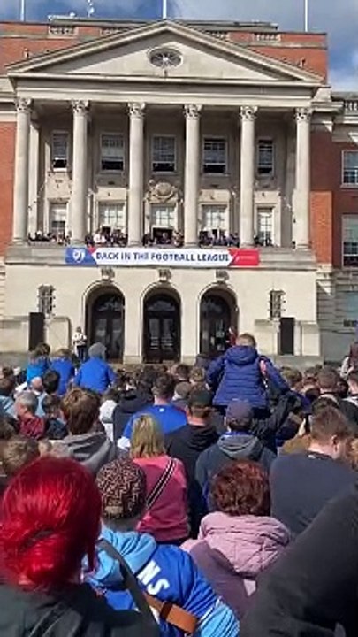 Spireites town hall celebrations