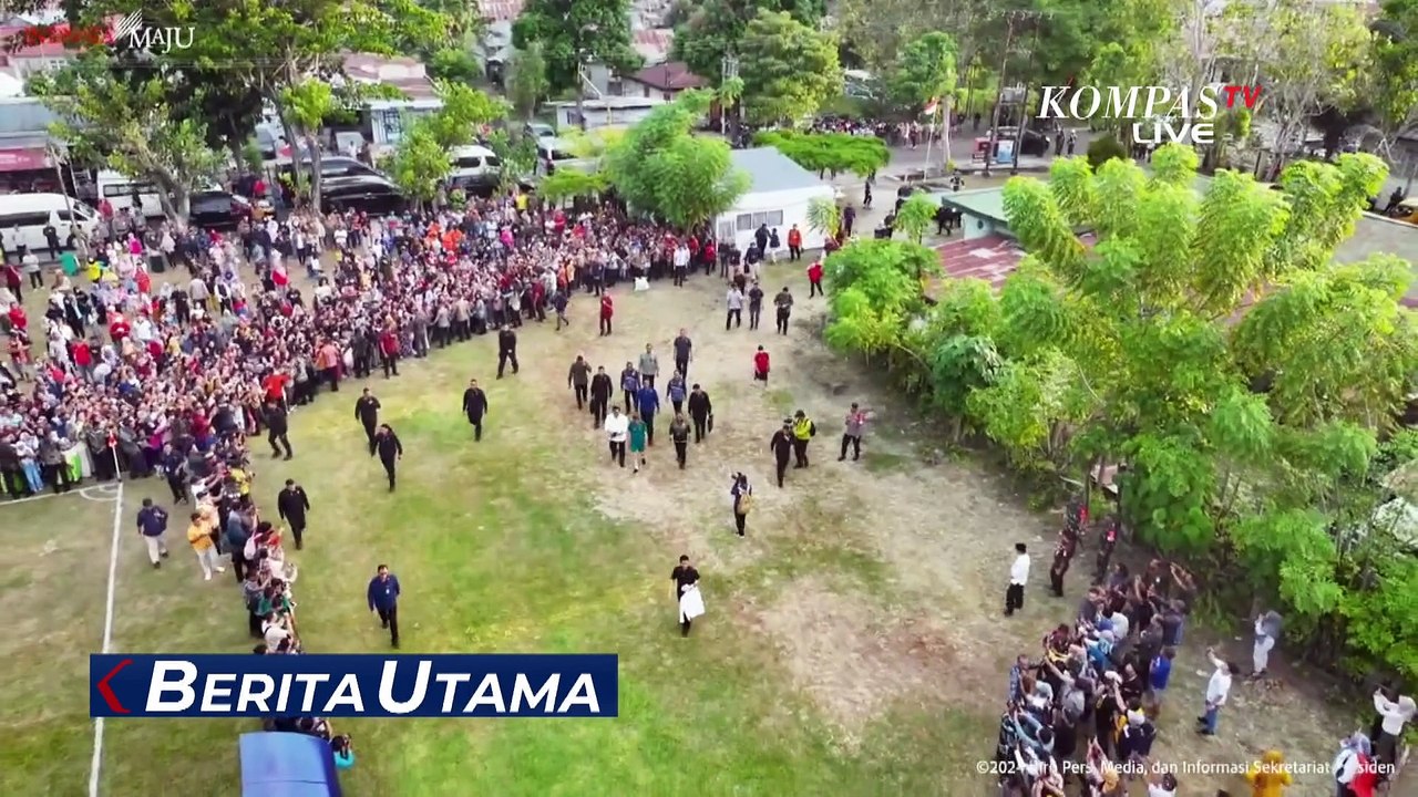 Momen Jokowi Main Sepak Bola dengan Anak-Anak di Gorontalo United, Sempat Kebobolan 3 Gol