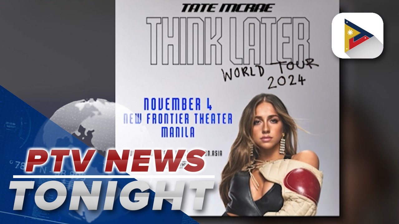 Tate Mcrae coming to Manila in November  