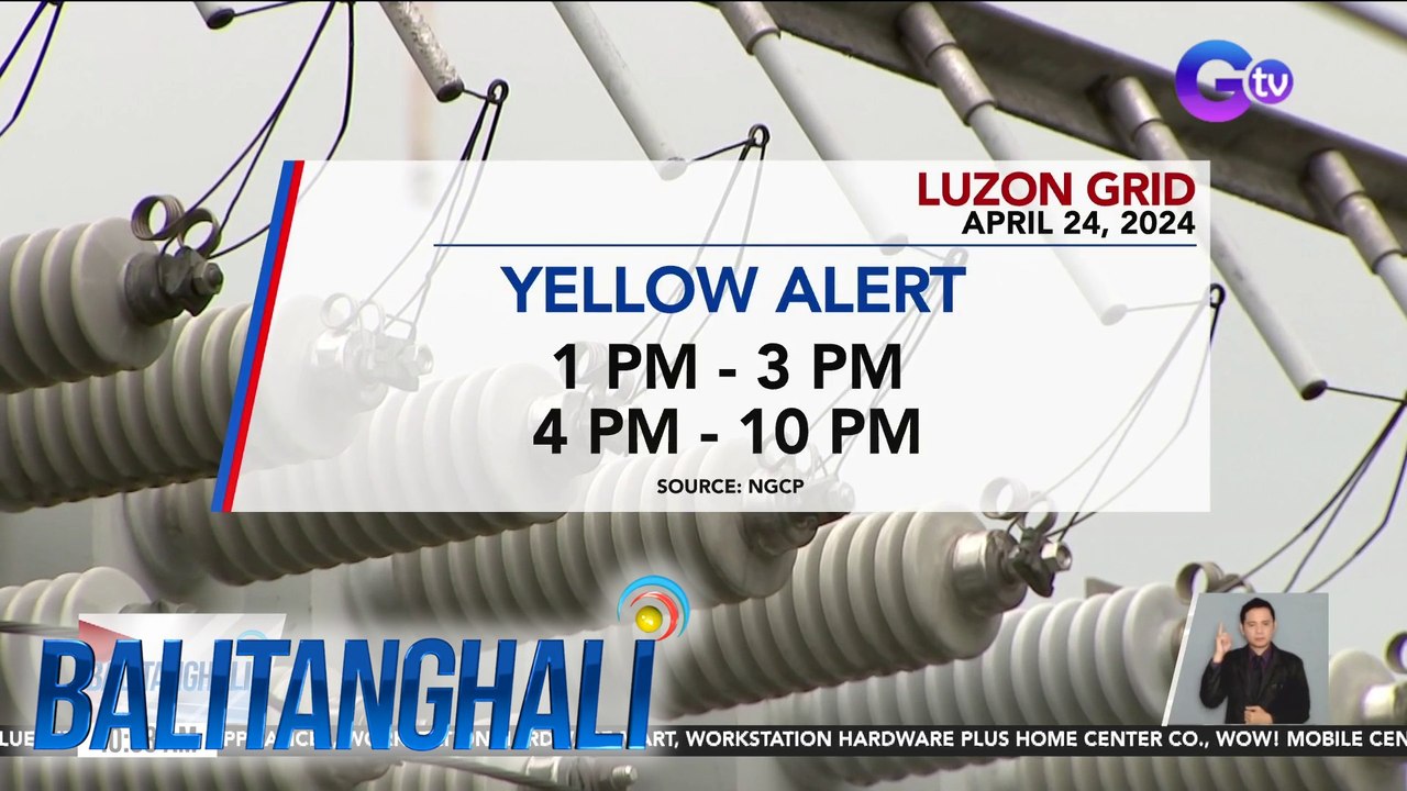 Yellow alert na rin sa Mindanao grid | BT