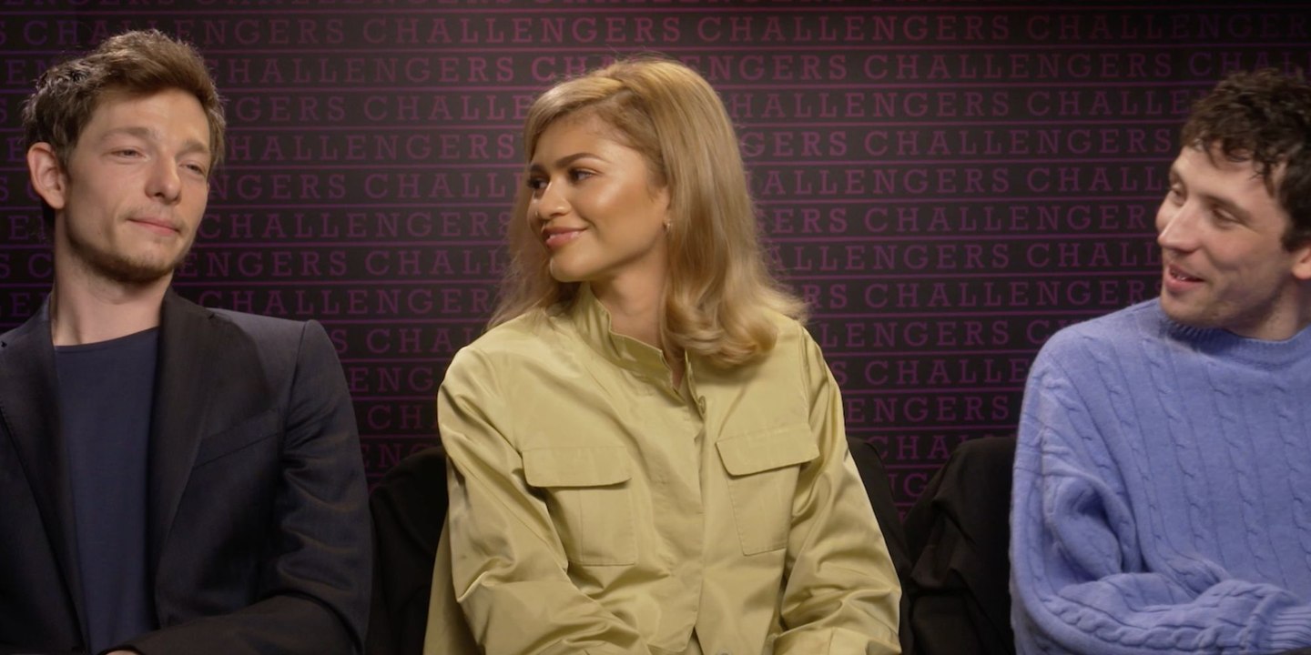 Challengers : Zendaya, Mike Faist et Josh O'Connor en interview
