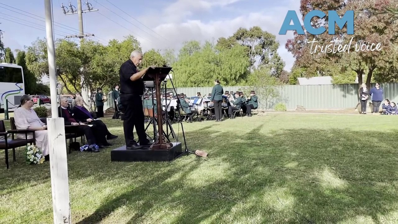 Huntly Anzac Day service 2024