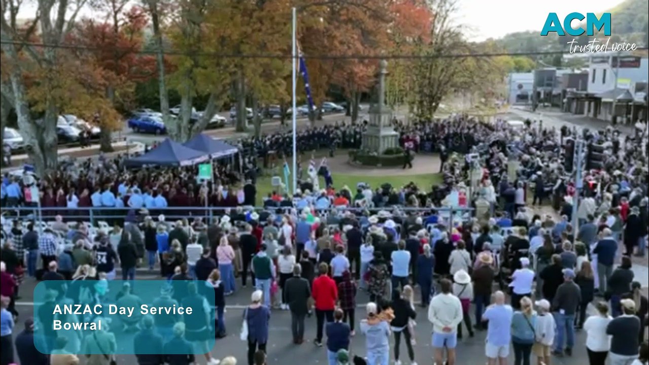 Bowral ANZAC Day Service 2024