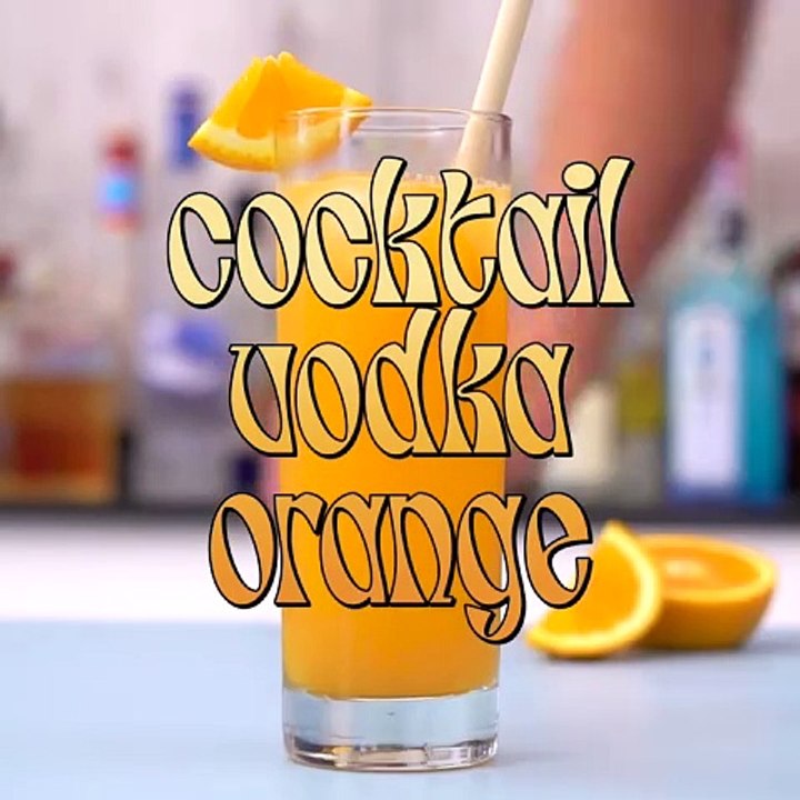 Cocktail vodka orange