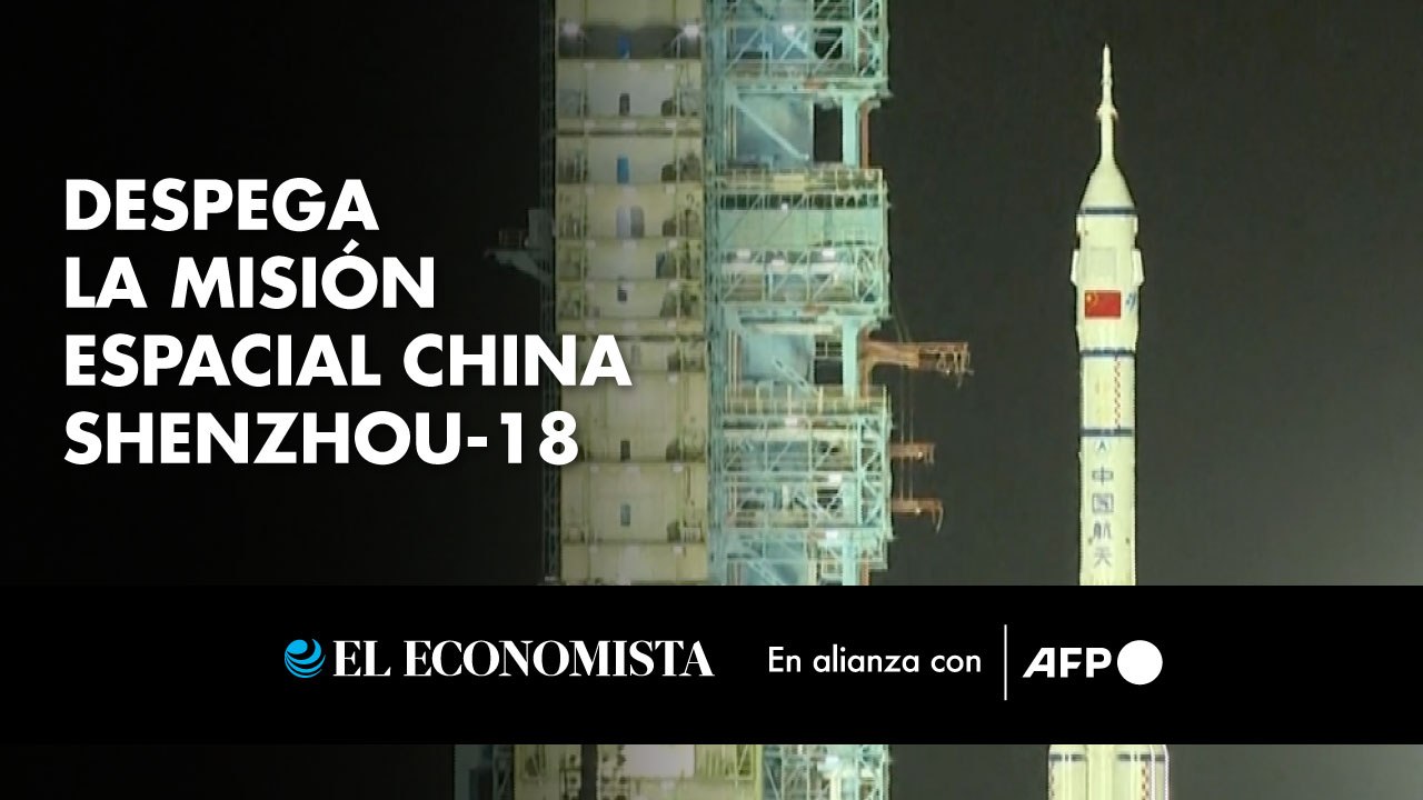 Despega la misión espacial china Shenzhou-18