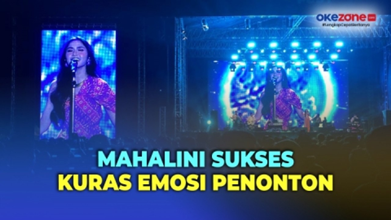 Emosi Penonton Titik Kumpul Festival Dibawa Larut Lagu-Lagu Cinta Mahalini