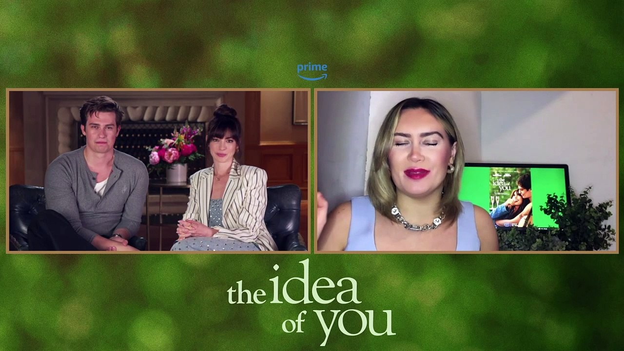 Anne Hathaway and Nicholas Galitzine reveal their pop star crushes