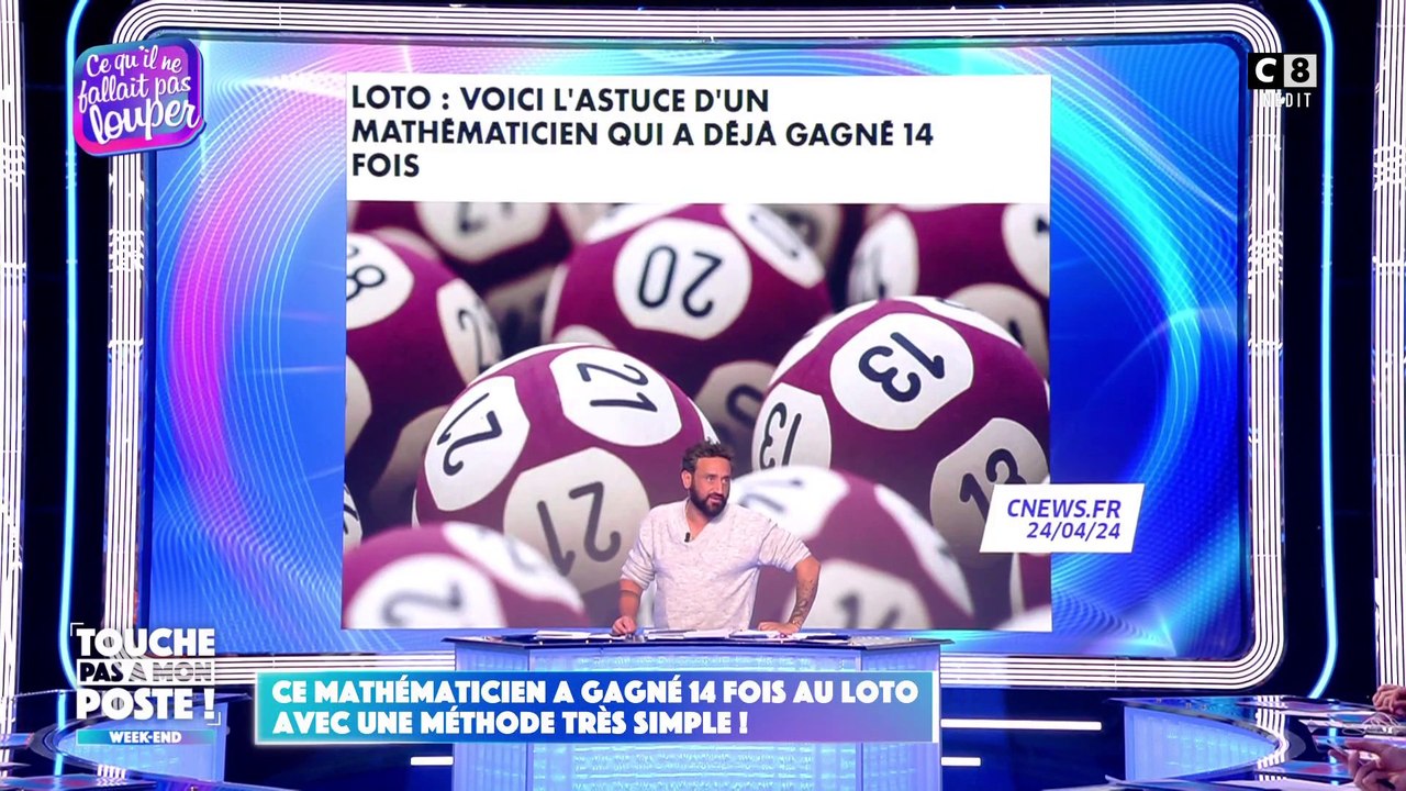 Un mathématicien a gagné 14 fois au loto avec une méthode très simple !