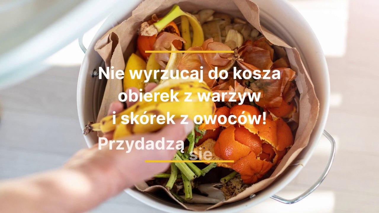 Wykorzystaj obierki z warzyw i skórki z owoców