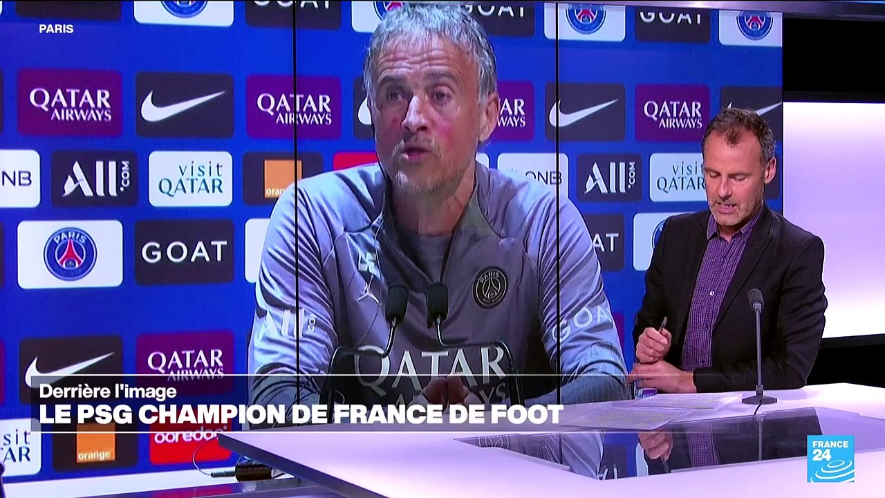 Derrière l'image : le PSG champion de France de football