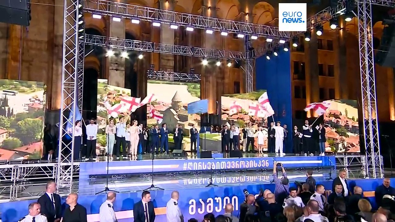 Thousands rally in Georgia in support of 'Russian' foreign influence law