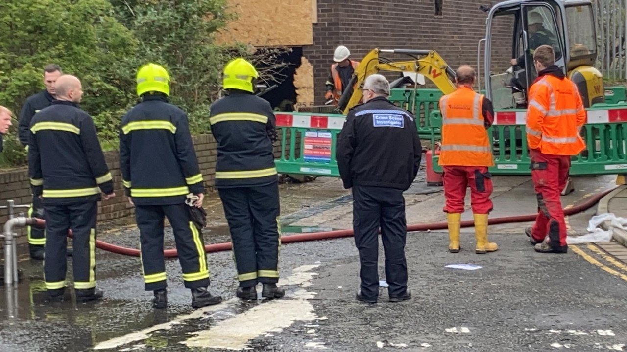 See the aftermath of major fire in Hartlepool town centre on April 30