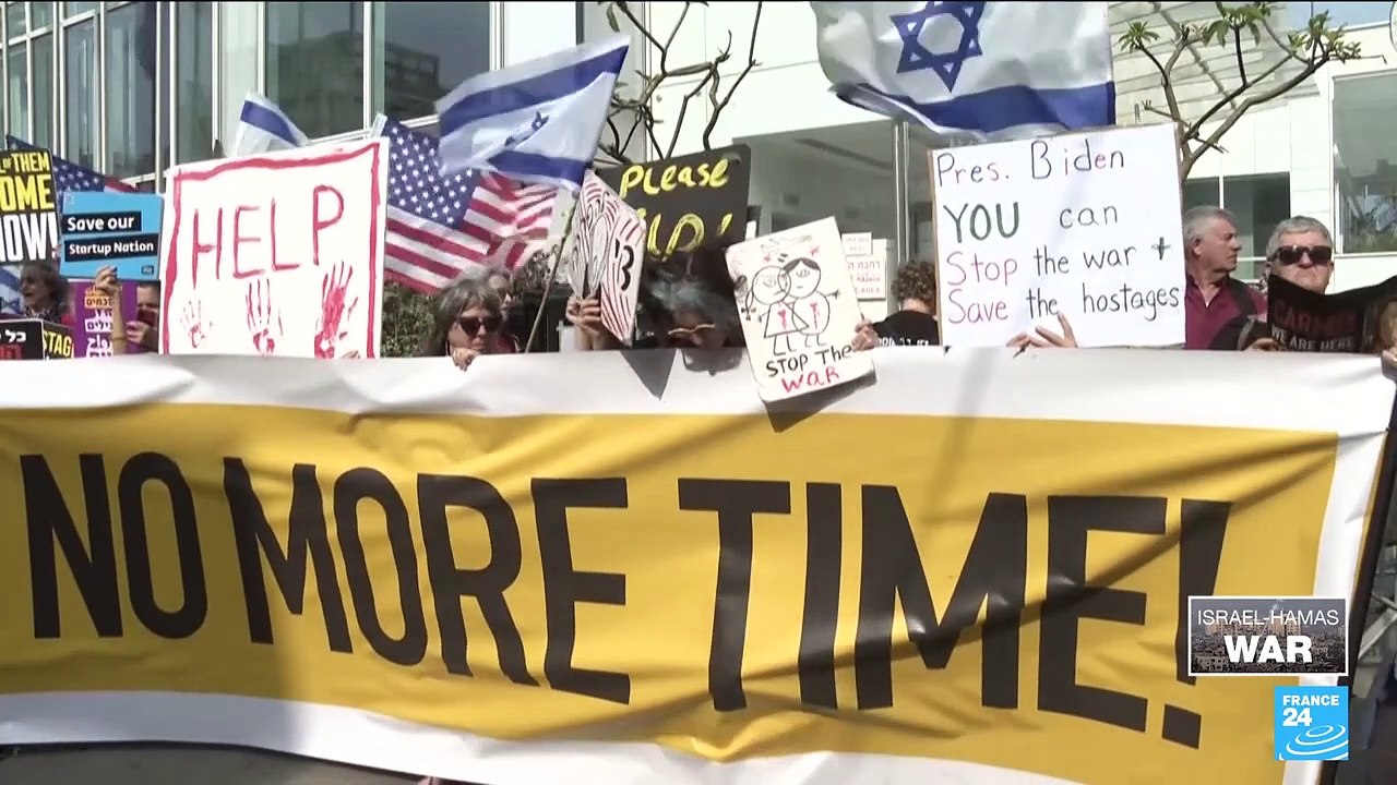 US Secretary of State in Israel to push for a cease-fire in Gaza, says 'the time is now'