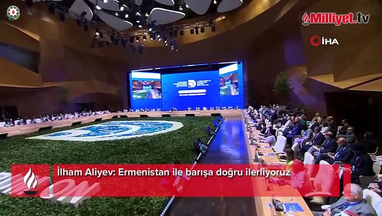 İlham Aliyev: Ermenistan ile barışa doğru ilerliyoruz