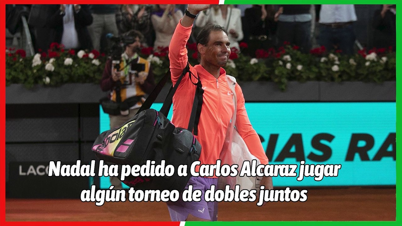 Carlos Alcaraz rechaza a Rafa Nadal