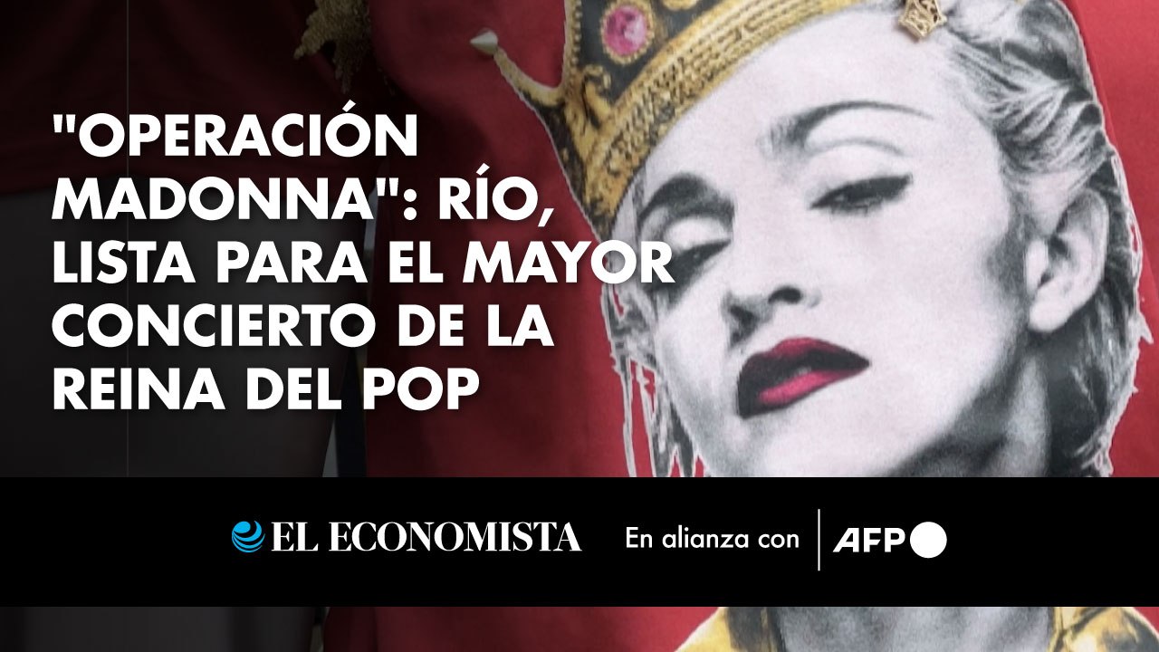 "Operación Madonna": Río, lista para el mayor concierto de la reina del pop