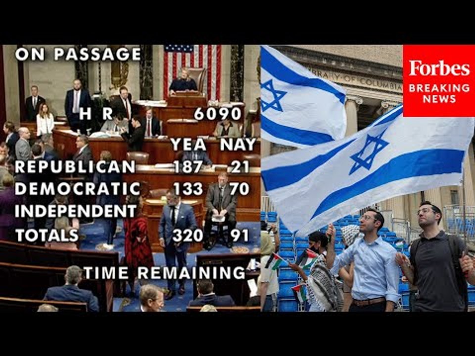 BREAKING NEWS: House Passes Bill To Codify Antisemitism Legislation With 70 Dem And 21 GOP 'Nays'