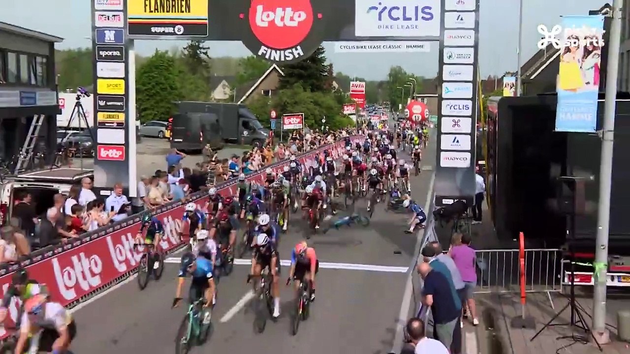 Multiples caídas en una competencia en bélgica