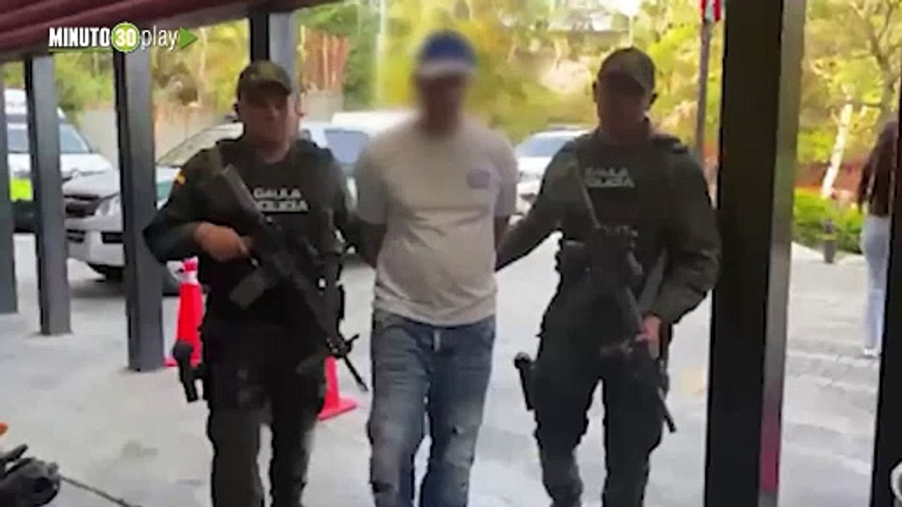 Capturado alias 'El Viejo' dedicado a la extorsión y secuestro en Medellín