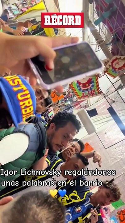 IGOR LICHNOVSKY VISITA LA MERCED Y AFICIÓN DE AMÉRICA PIDE REGRESO DE LA TRIISECTA