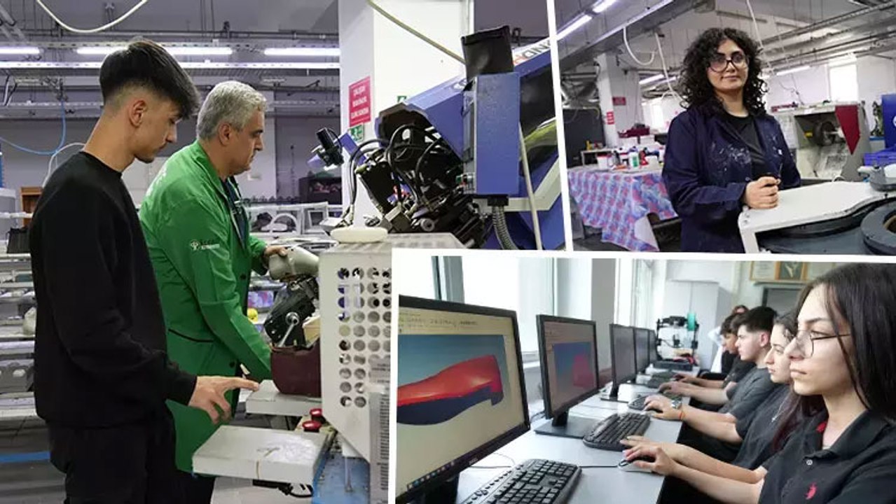 Türkiye’nin ilk ayakkabı üreten lisesi