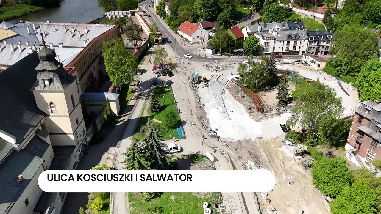 KRAKÓW REMONT ULIC ZWIERZYNIECKIEJ I KOŚCIUSZKI