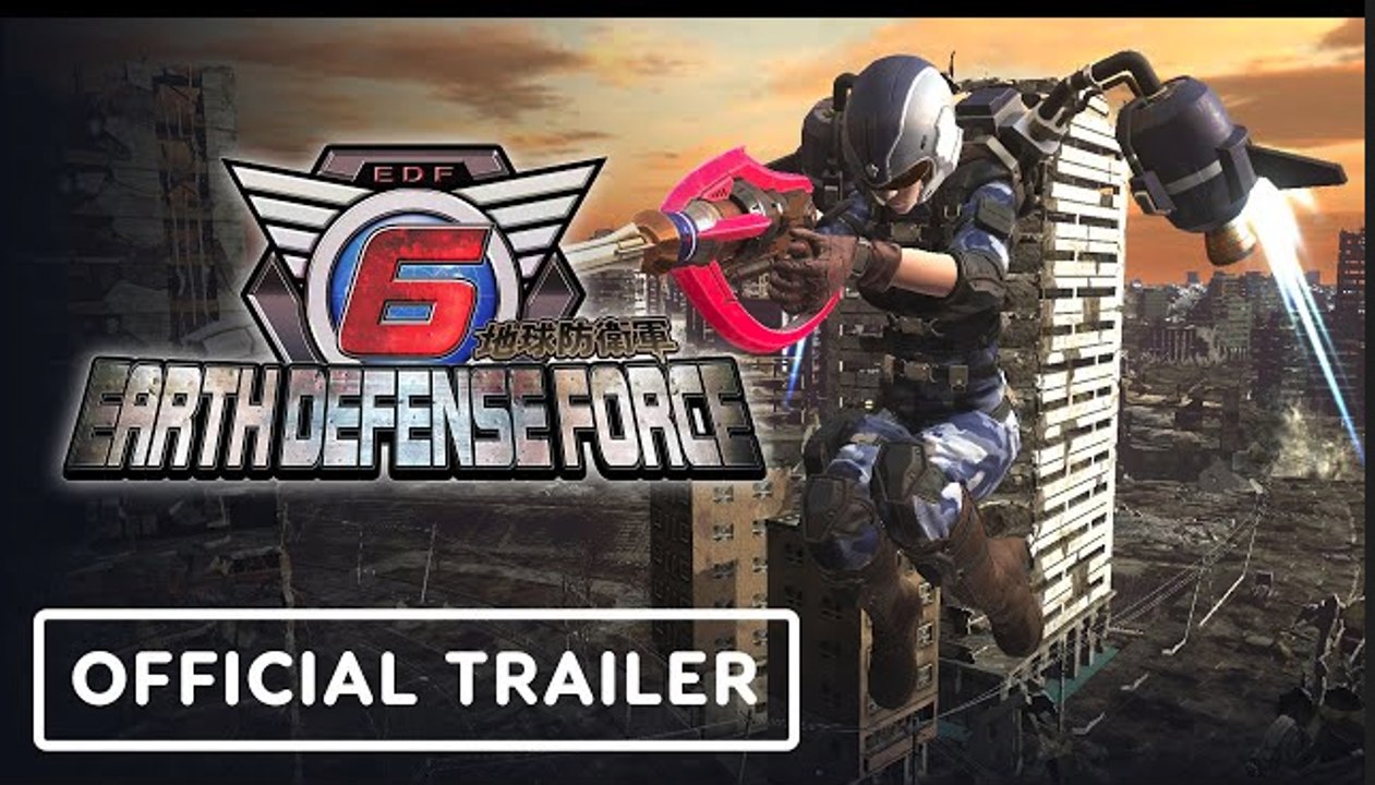Earth Defense Force 6 | Release Date Trailer