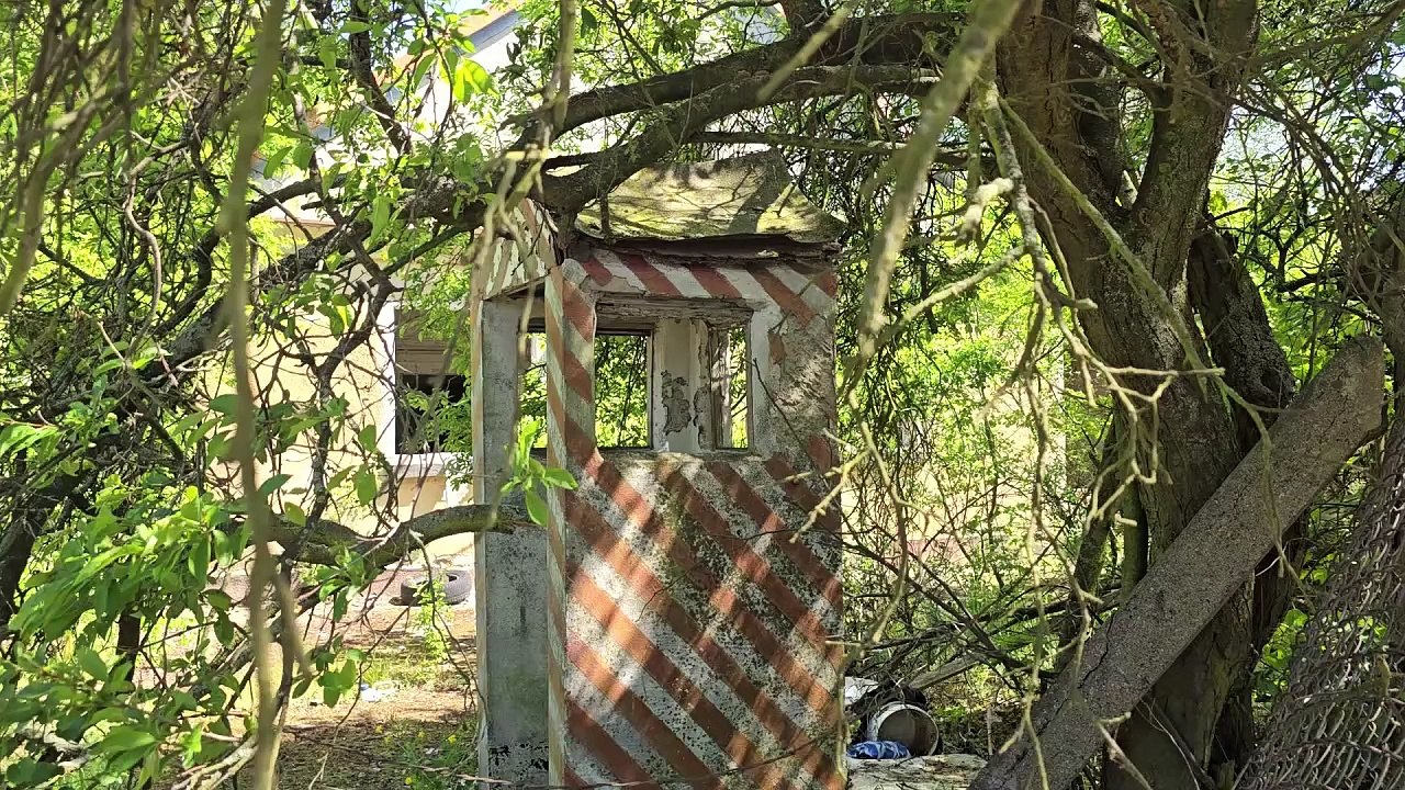 Opuszczona baza wojskowa niedaleko Głogowa