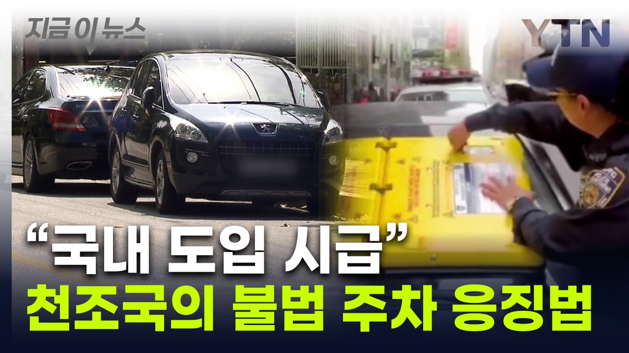 불법 주차 차량 창문에 '척'...美서 화제된 장치, 국내 도입 의견 [지금이뉴스] / YTN