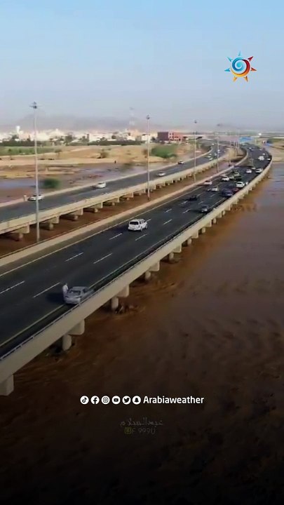 فيضان أكبر وادي في مكة