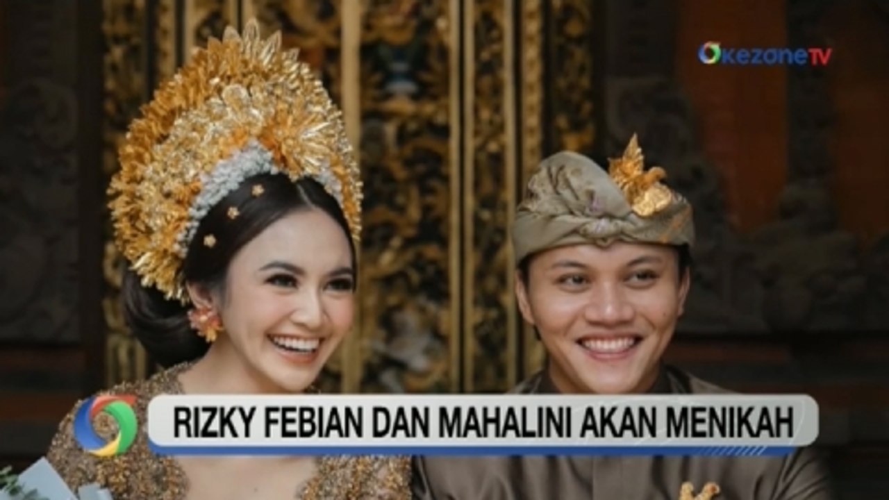 Rizky Febian dan Mahalini akan Menikah