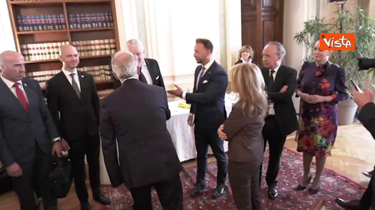 Piantedosi riceve il ministro dell'Interno slovacco Sutaj Estok, incontro al Viminale
