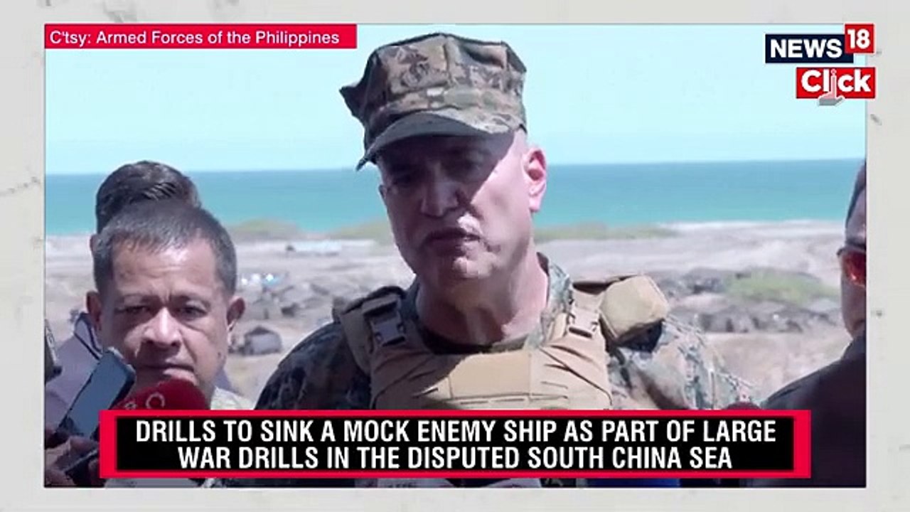 US And Philippine Forces Sink A Ship