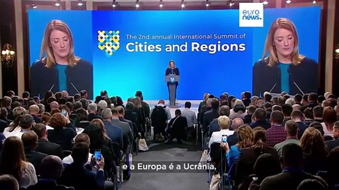 Metsola confiante que negociações de adesão da Ucrânia à UE vão começar antes do final de junho