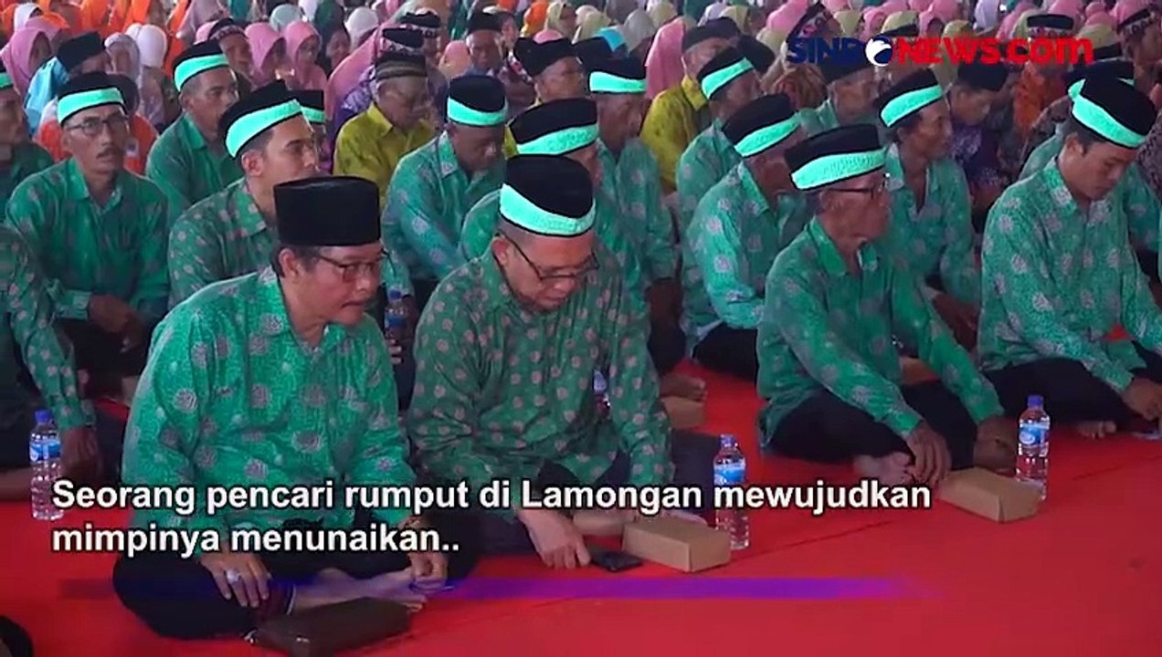 Menunggu 13 Tahun, Kisah Pencari Rumput di Lamongan Bisa Naik Haji