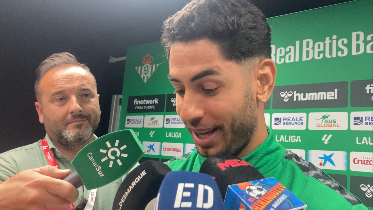 Ayoze Pérez, en zona mixta