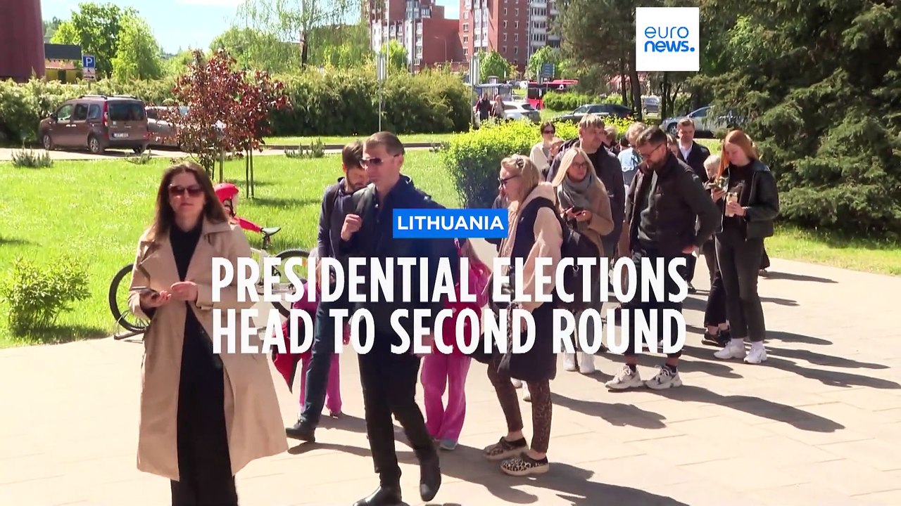 Presidential run-off to take place in Lithuania with president in lead
