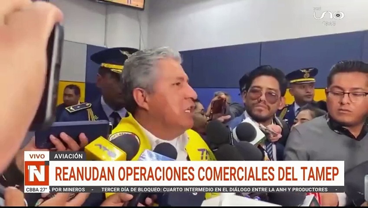 TAM reanuda operaciones