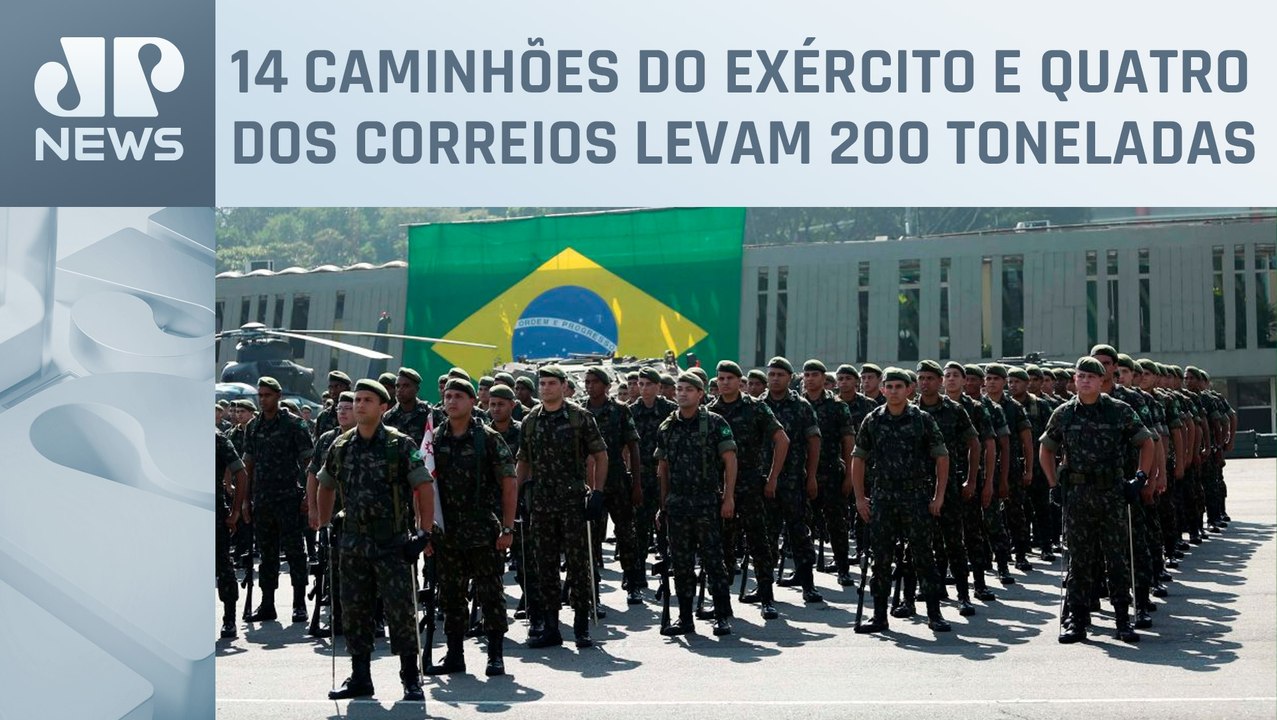 Comando Militar do Sudeste envia donativos para RS