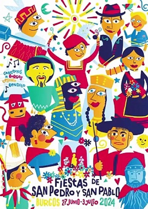 Programación de las fiestas de Burgos 2024
