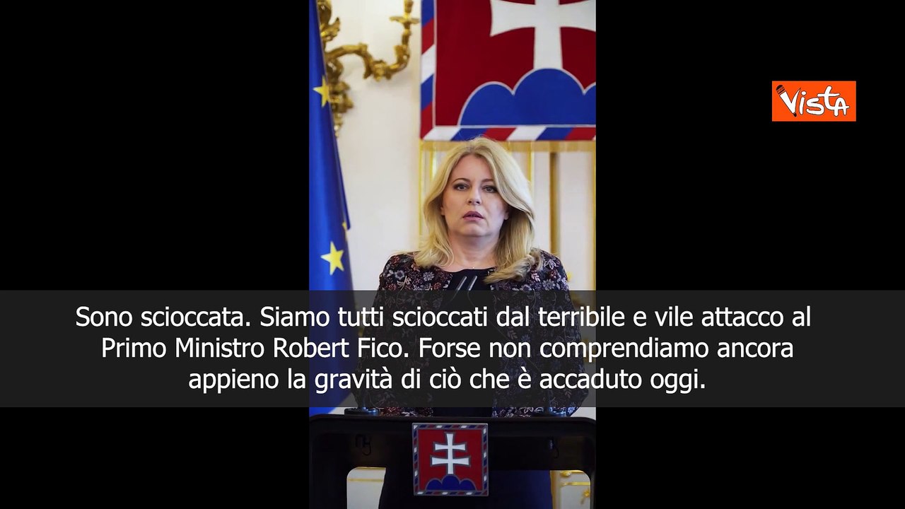 Attentato Robert Fico, la Presidente slovacca: Attacco alla democrazia