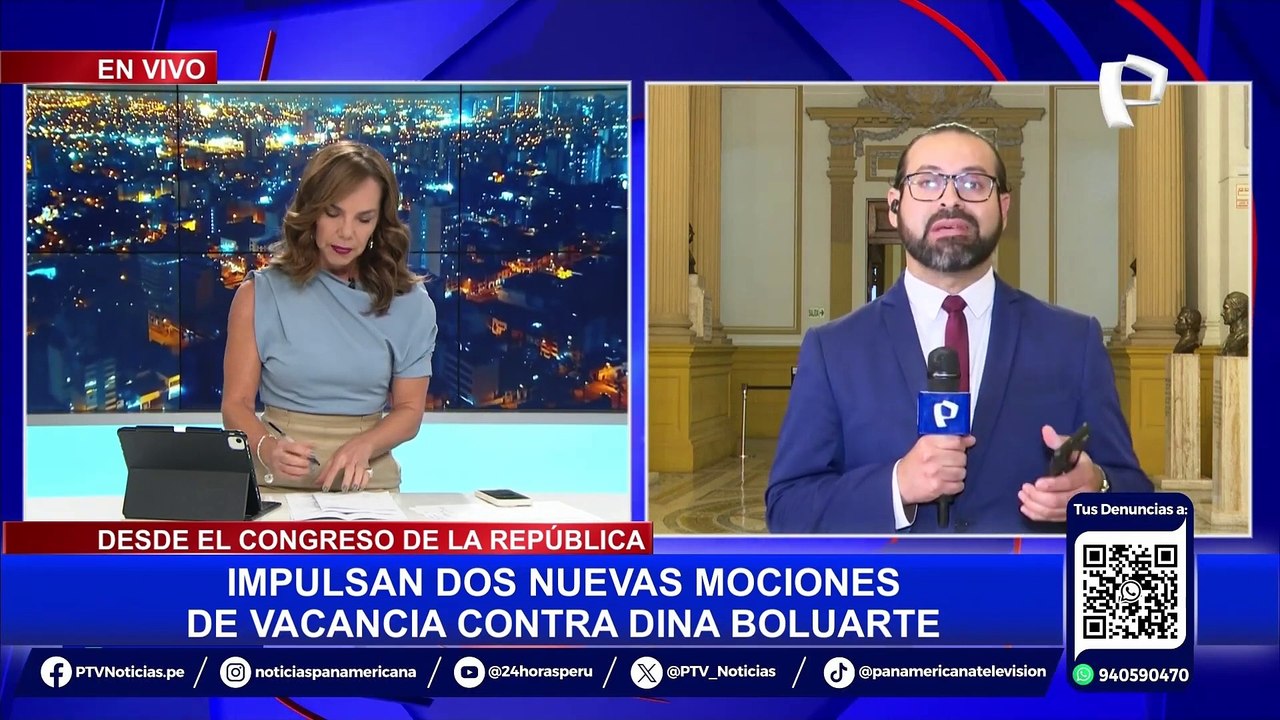 Perú Libre anuncia moción de vacancia contra presidenta Dina Boluarte